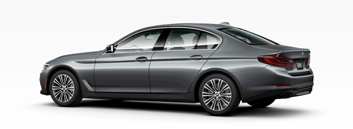 2019 BMW 540i Bluestone Metallic Rear Exterior 2019 BMW 540i Bluestone Metallic Rear Exterior